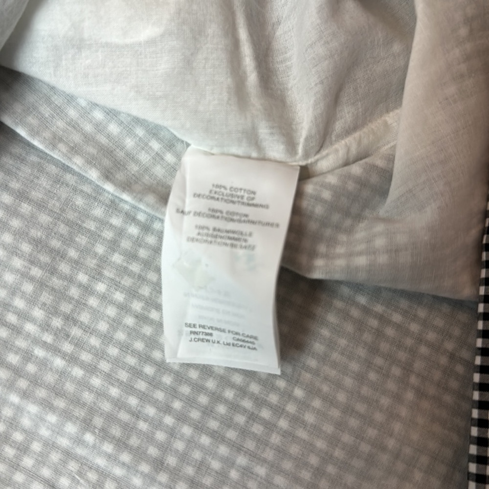 Gingham Cotton Dress | Cottagecore Prairie Ruffle Tie Waist · J.Crew - Picture 7 of 13